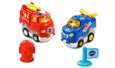 Go! Go! Smart Wheels® Press & Race™ Fire & Flame Racers™